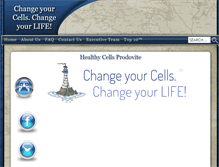 Tablet Screenshot of changeyourcells.com